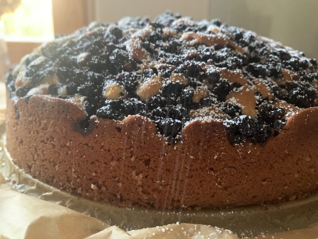 Schneller Heidelbeerkuchen