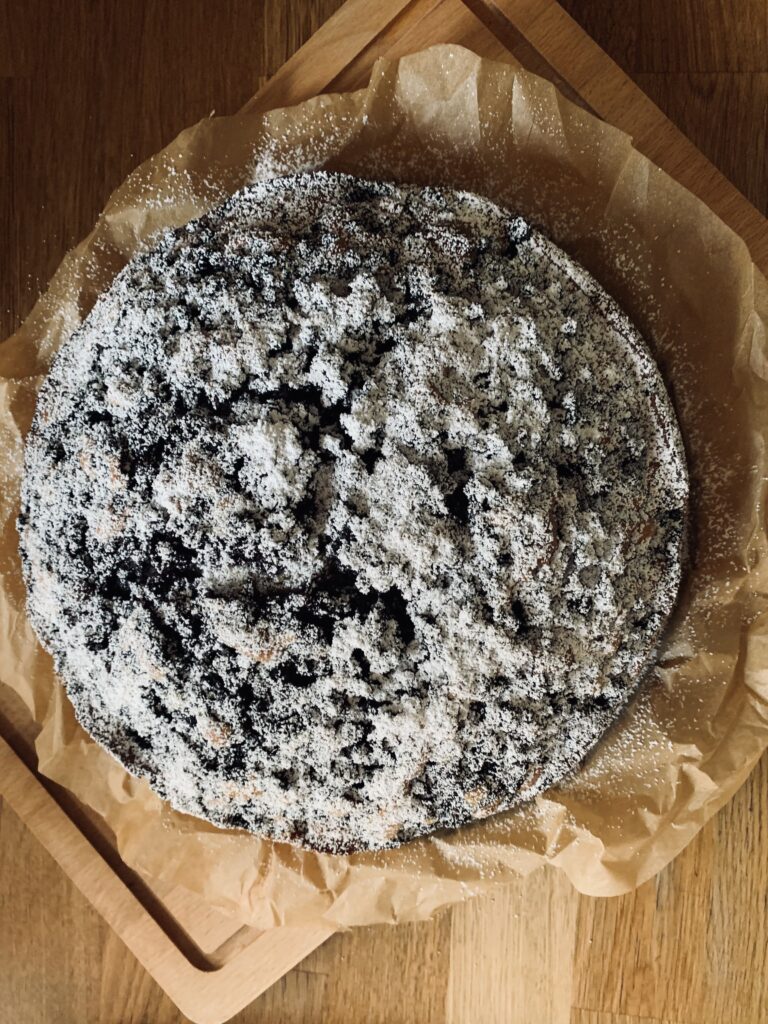 Schneller Heidelbeerkuchen